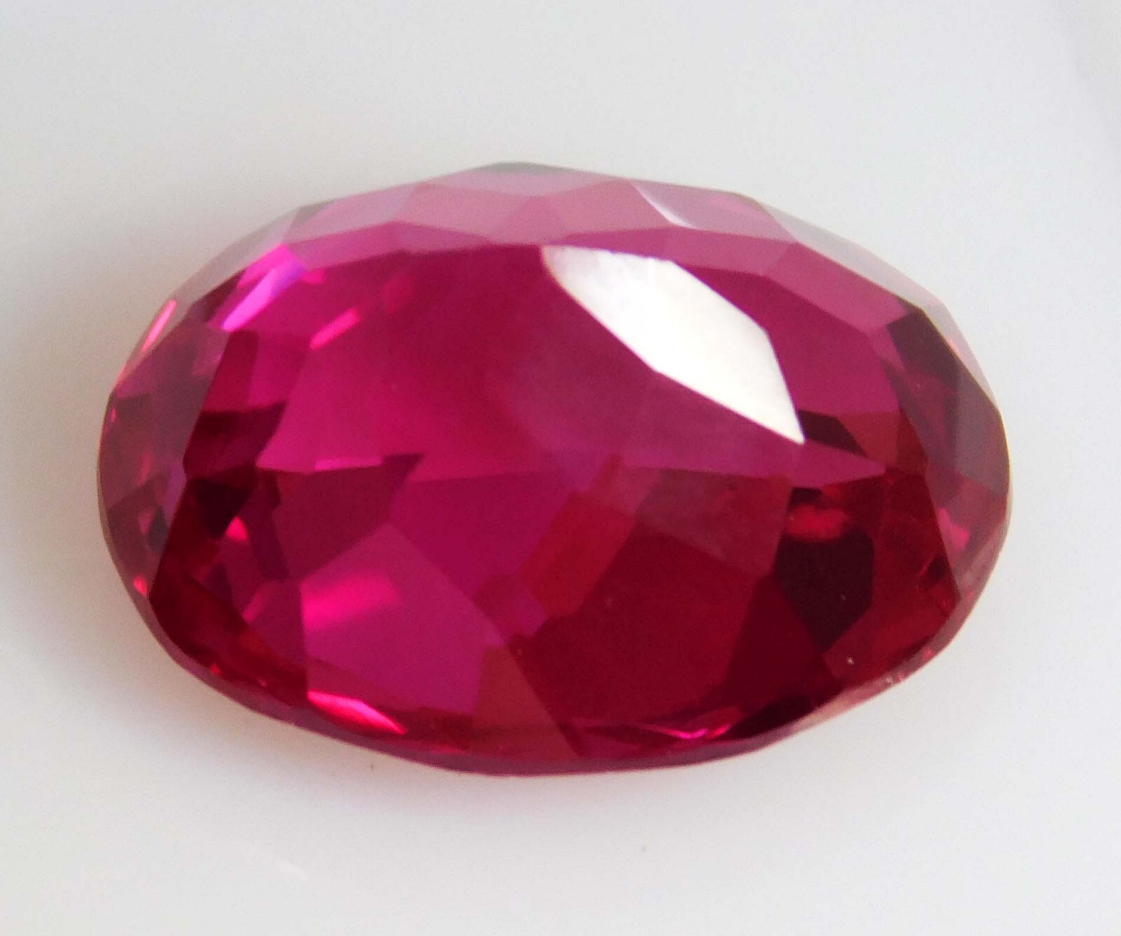 7.60 Ct Natural Mozambique Dark Red Ruby Oval Cut Loose Gemstone Certified