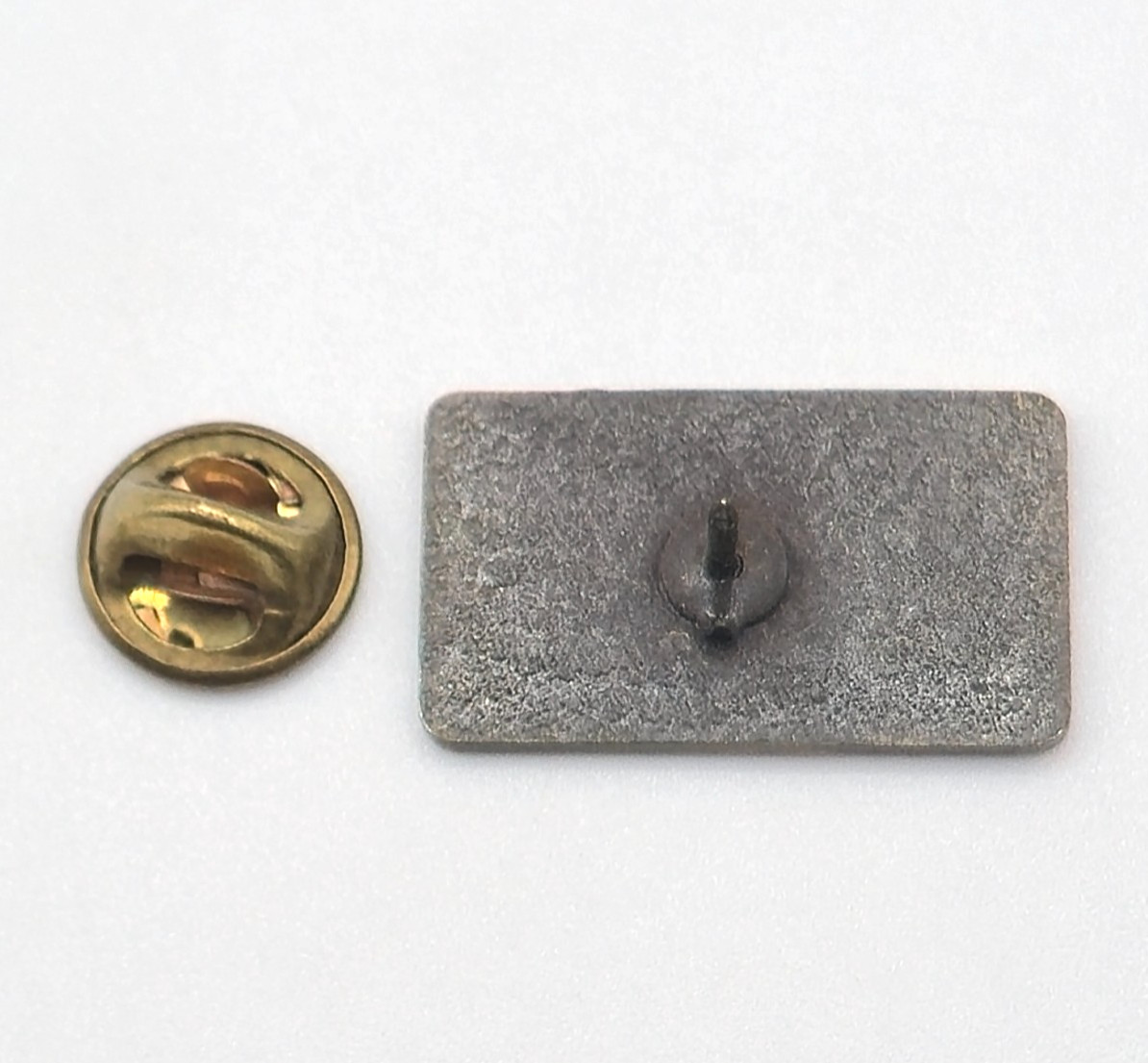 Vtg GTE CentraNet Service Lapel Pin Antique Bronze Tone Telecommunications Award