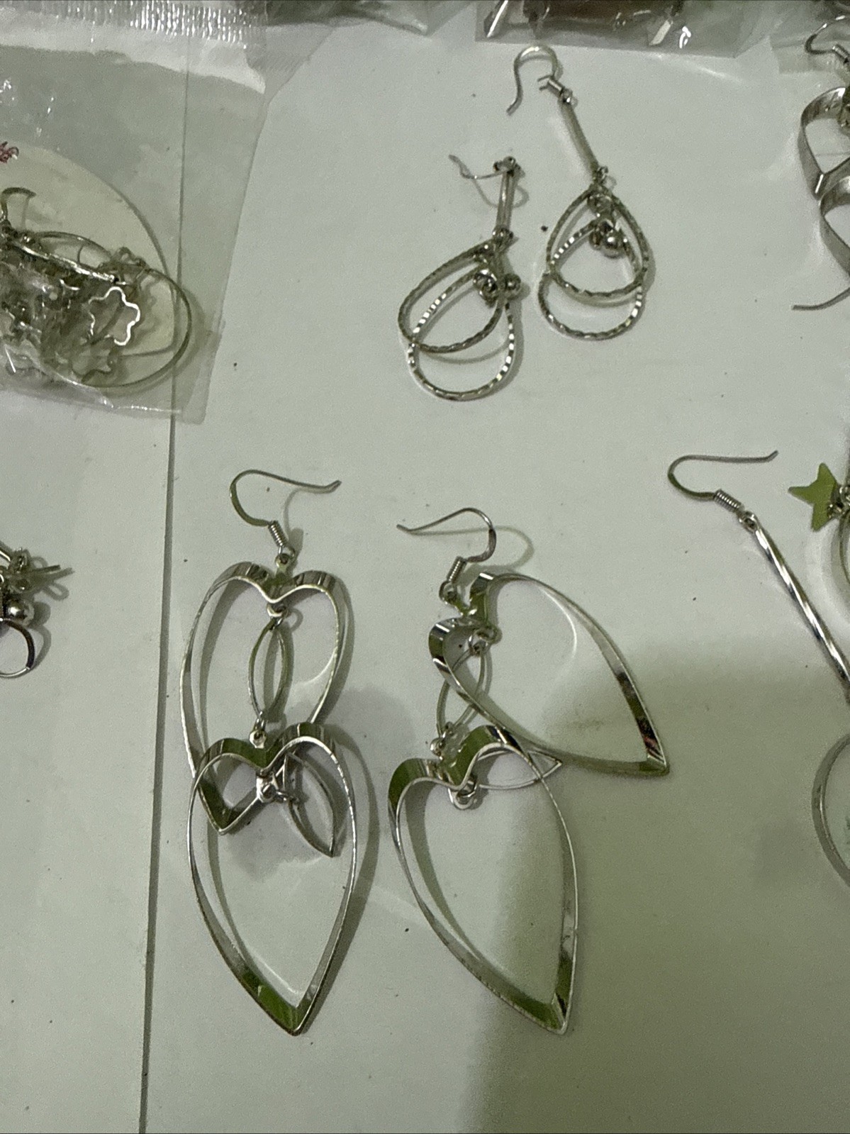 14 Earing Unsorted Huge Lot Jewelry New Junk & Wear Resell