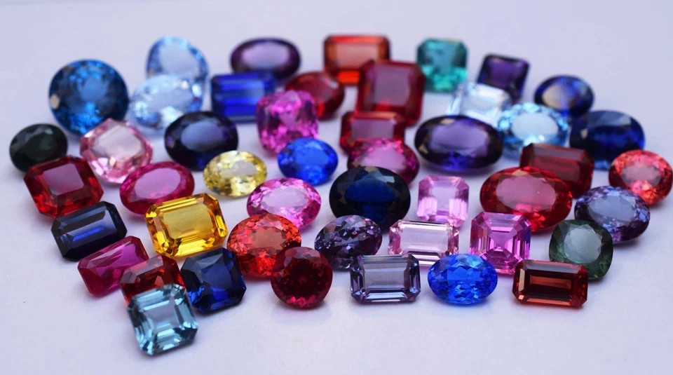 50 Ct Natural Multi Color Topaz Mixed Shape Flawless Certified Gemstone Lot