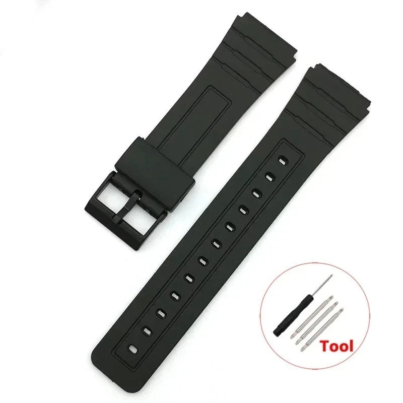 Watch Band F-91W,F-28W,F-91WG,F-93W,F-94WA,F-105W,F-106W,FLB-91W