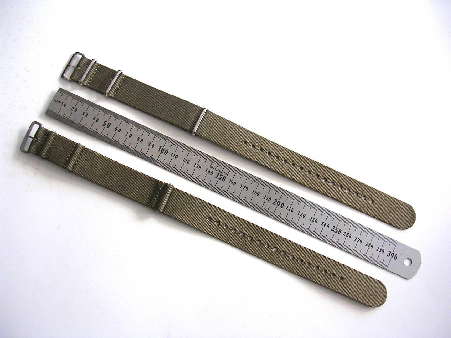 16mm Black NATO G10 Premium watchband strap MoD RAF Bonded IW SUISSE 18 20 22 24
