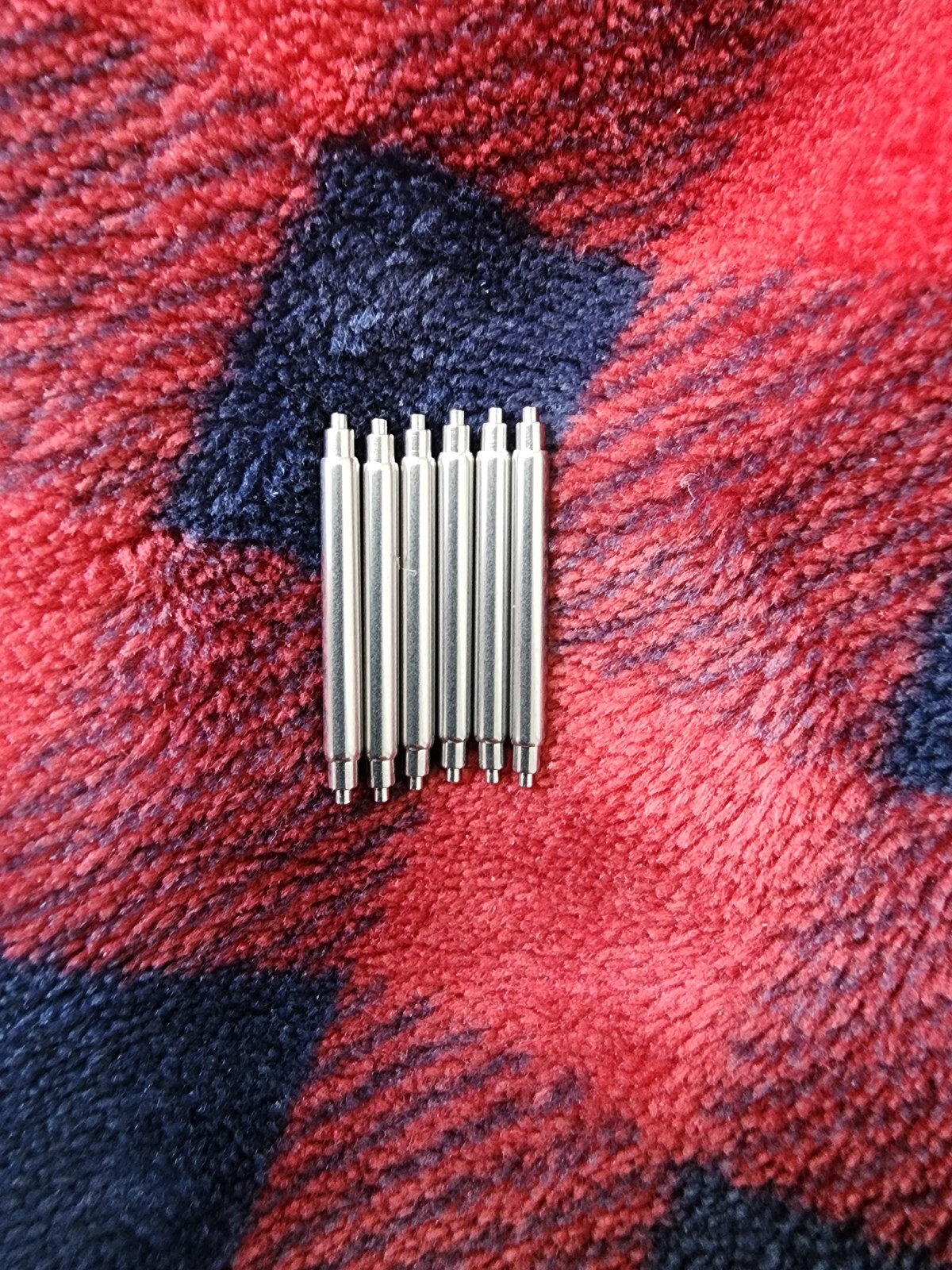 6 PC 20mm 22mm 24mm Spring Bar for Seiko Non-Magnetic Stainless 2.5mm 1.1mm Tip
