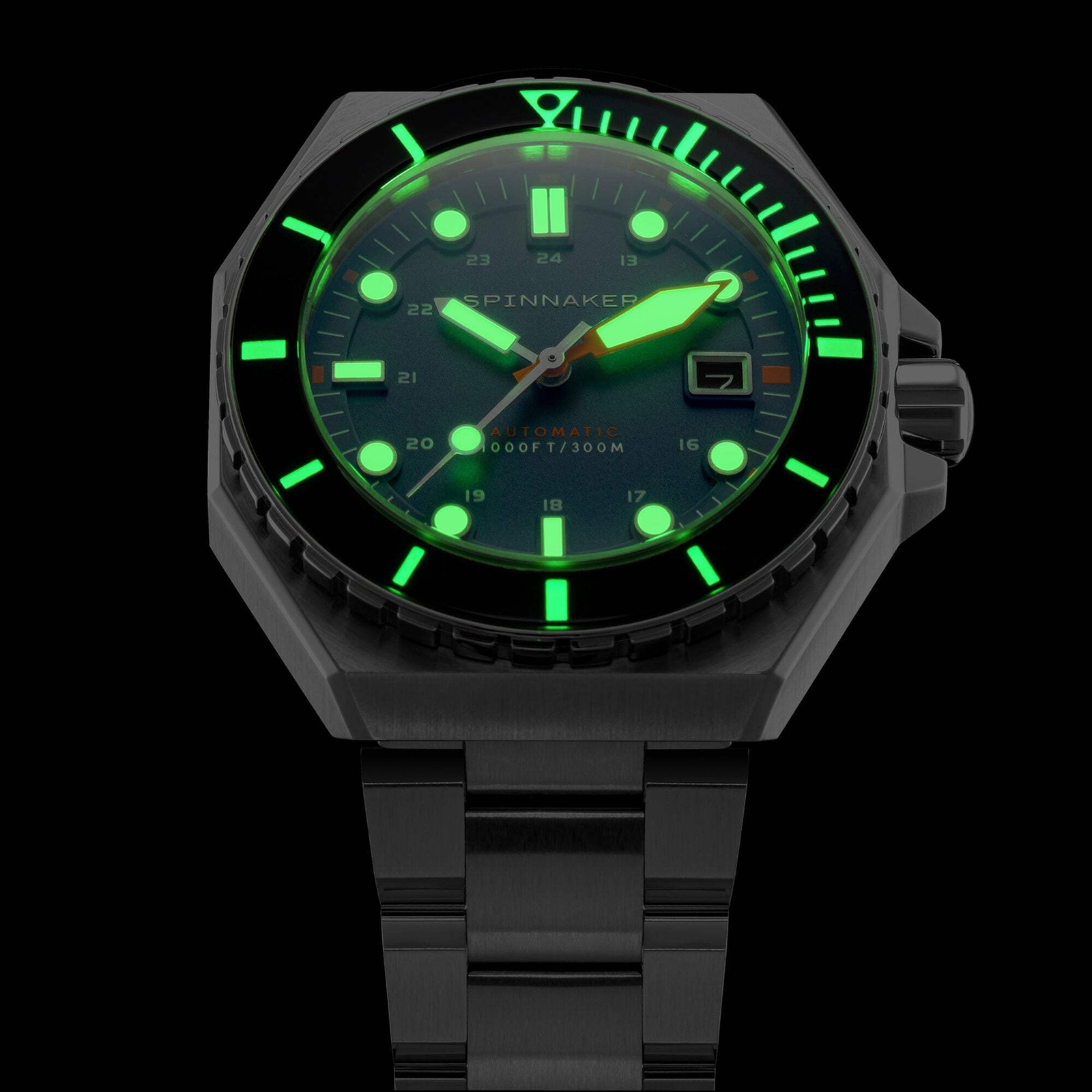 Spinnaker Dumas Blue / Black / Stainless Steel | Blue Dial 44mm Japanese Automat