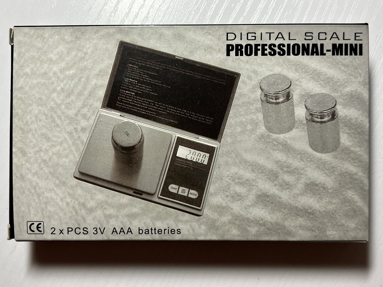 Digital Pocket Scale 500g x 0.1g Jewelry Gold Silver Coin gram/dtw/oz/gn Battery