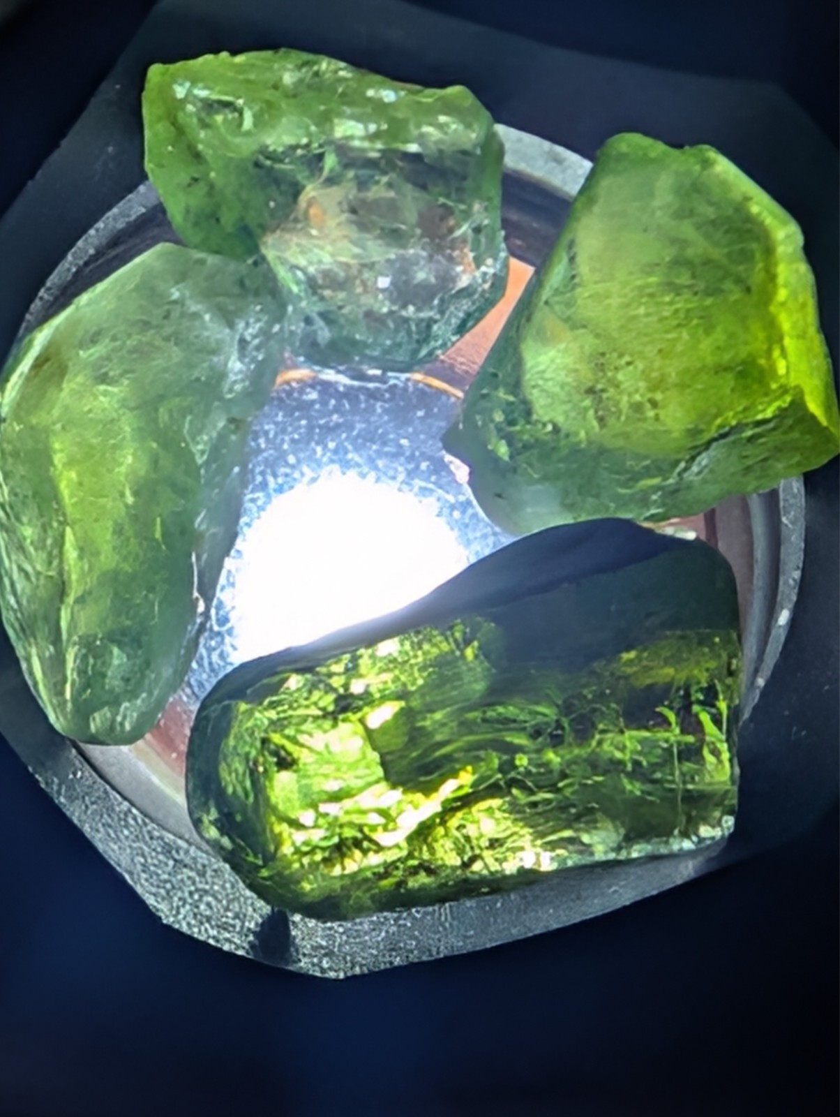 USA Seller 25.24 VVS peridot facet rough gemstone