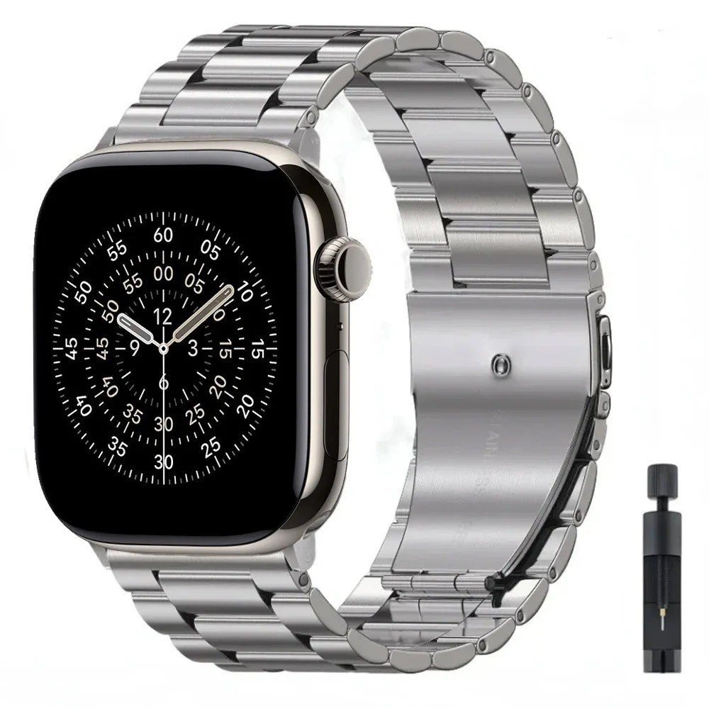 Stainless Steel Apple Watch Band 42 44 45mm For iWatch Series SE 8 7 6 5 4 3 2 1
