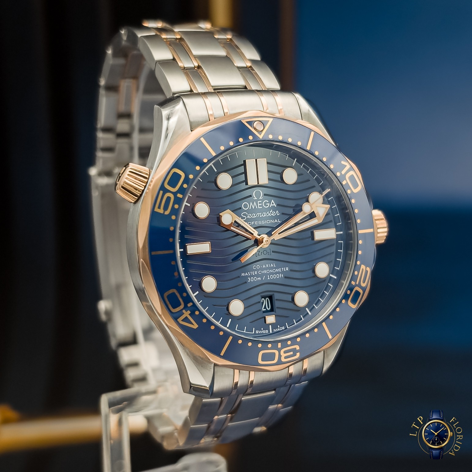 2025 | Omega | Seamaster Diver 300M | Blue Dial | 210.20.42.20.03.002 | Full Set