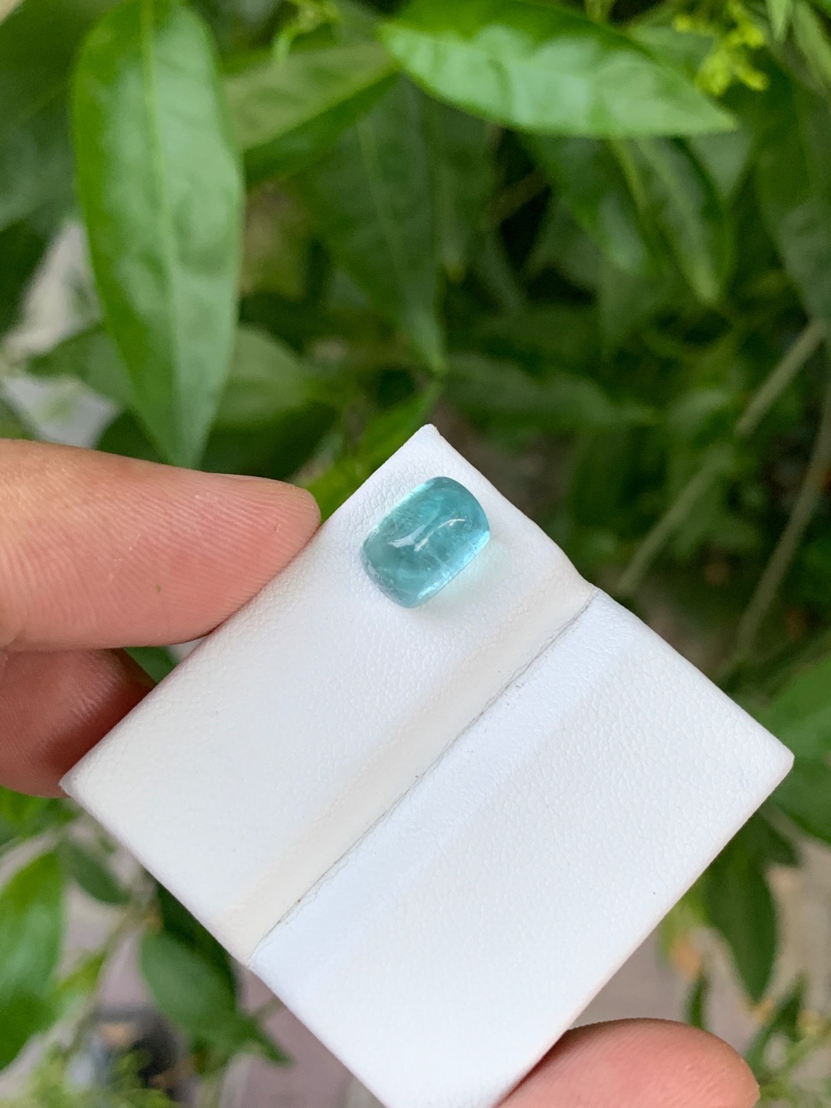 Natural Afghan Lagoon Blue Tourmaline 4.7 Ct Untreated Cushion Loose Gemstone