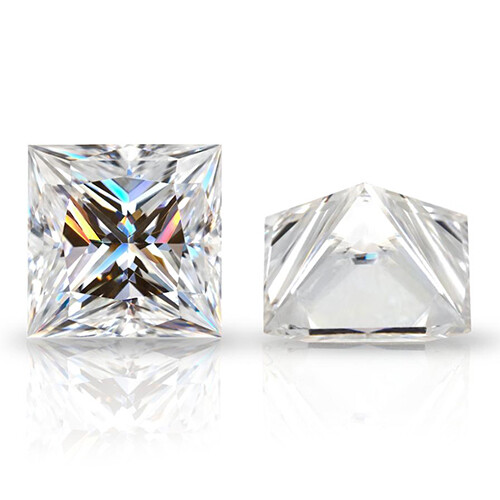 0.02 Carat Real 100% NATURAL Loose Princess Diamond White Color (0.015- 0.02 Ct)