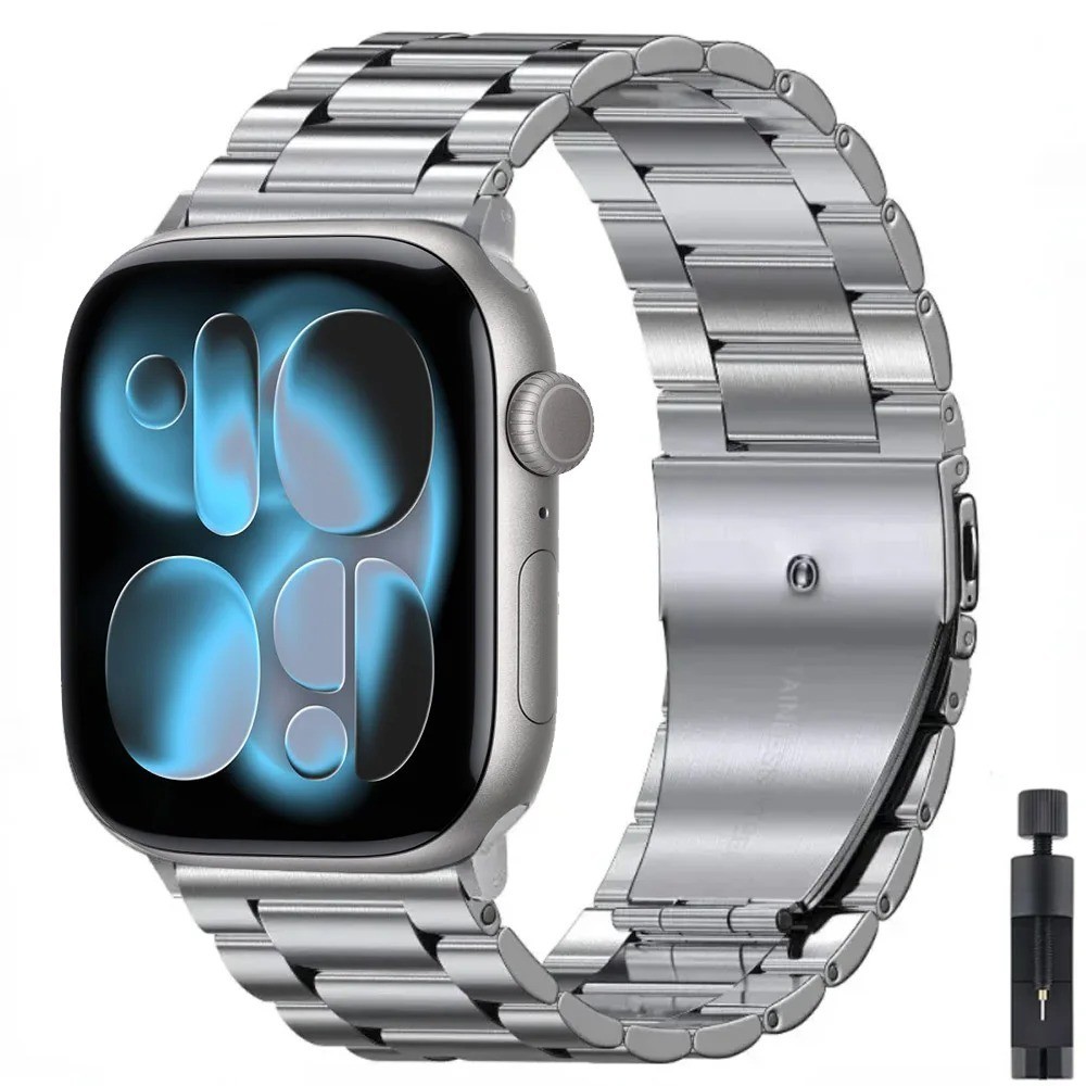 Stainless Steel Apple Watch Band 42 44 45mm For iWatch Series SE 8 7 6 5 4 3 2 1