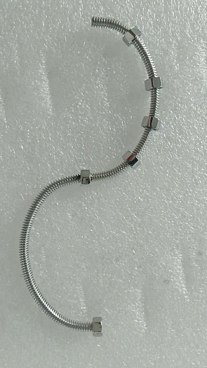 Unisex Men’s Women’s Steel Fashion Love Bolts and Screws Bracelet