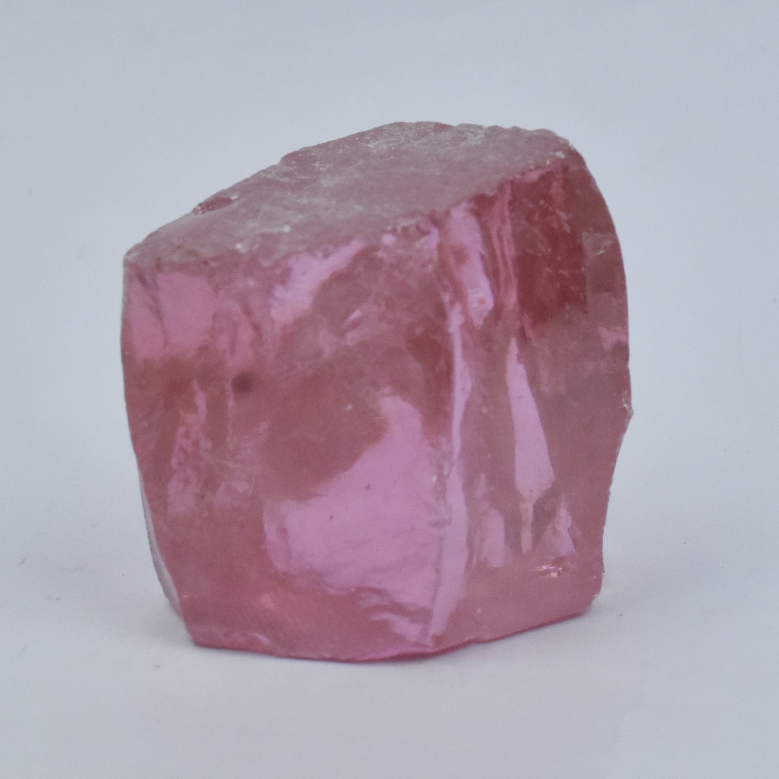 Natural 147 Ct Pink Sapphire Uncut Rough CERTIFIED Loose Gemstone