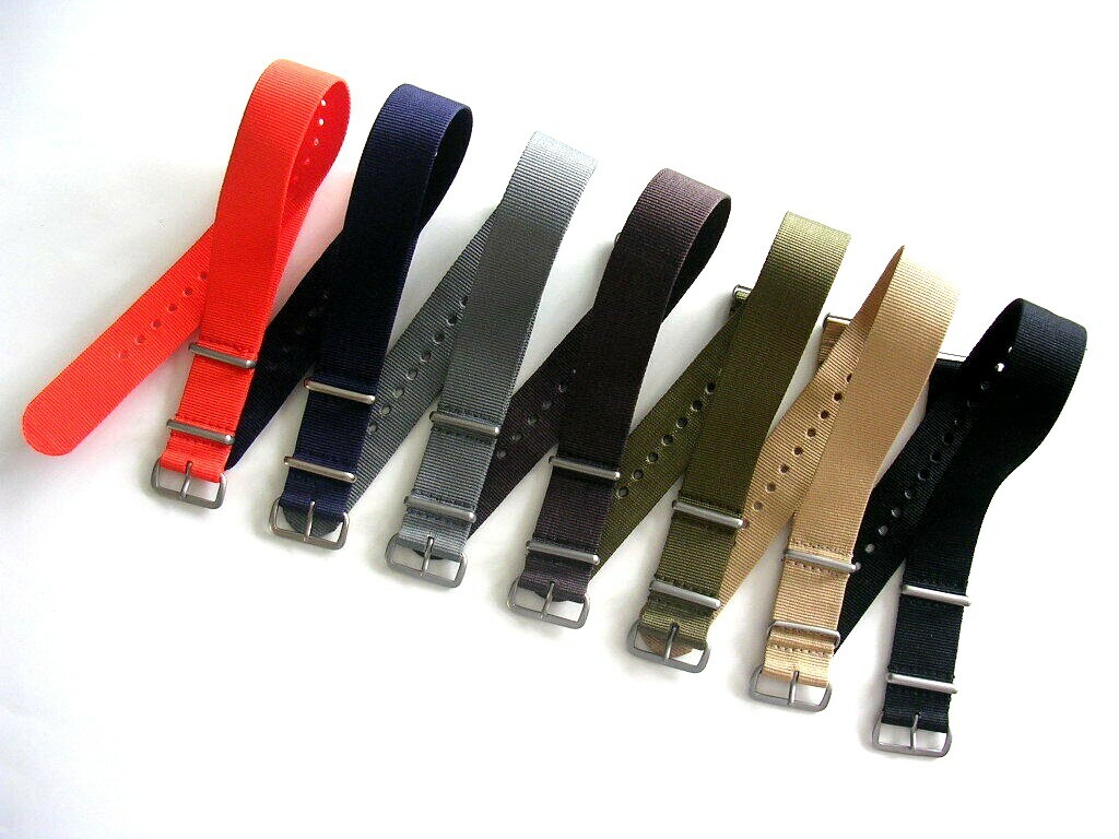 20mm Blue NATO G10 Premium watch strap band 2 pak weekender RAF Bonded IW SUISSE