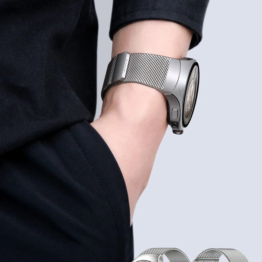 Magnetic No Gaps Milanese Bracelet Metal Band Strap For Huawei Watch 5 46mm 42mm