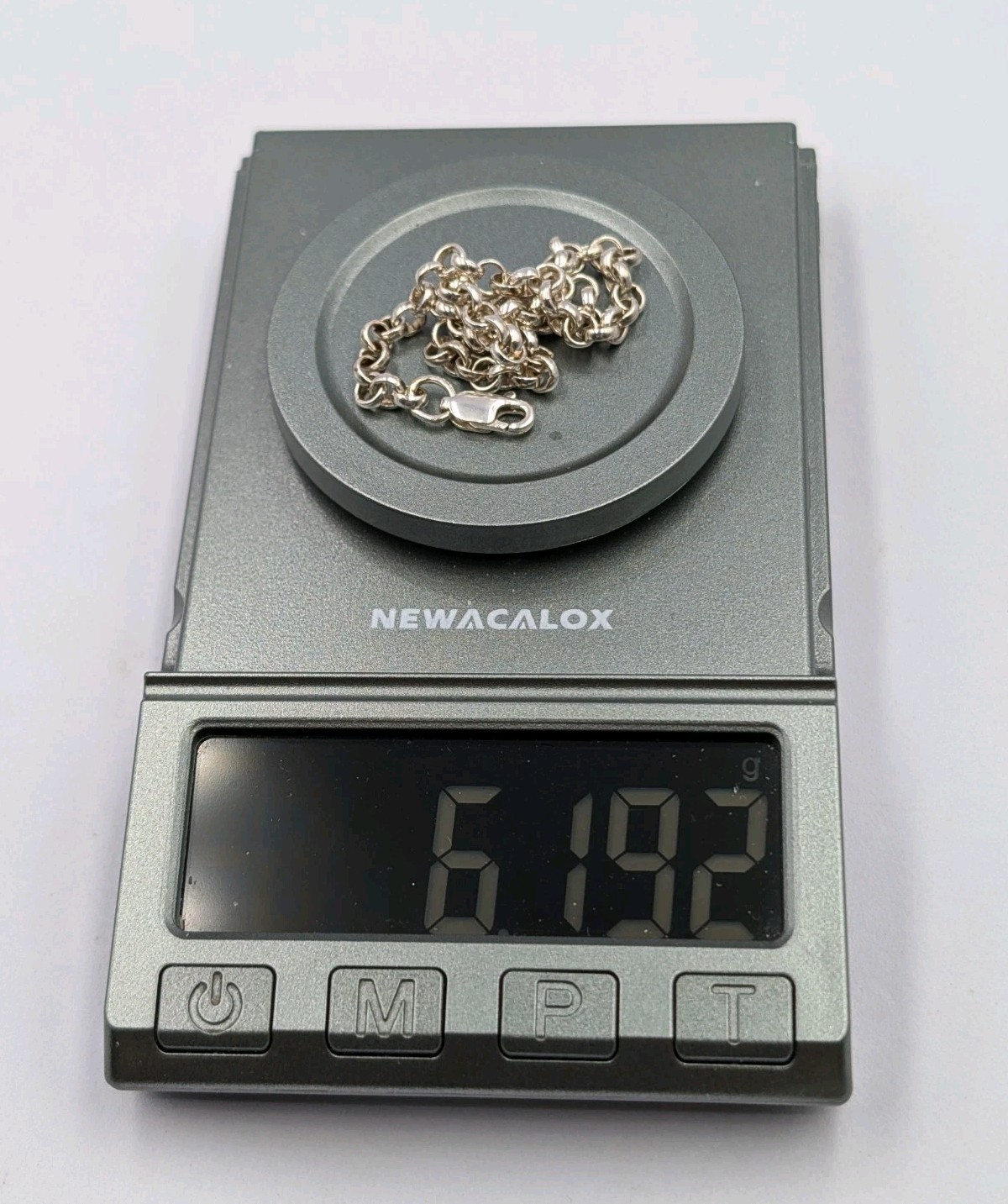 925 Sterling Silver Rolo Link Chain Unisex Bracelet 8″ 4.1mm 6.2g Belcher Charm