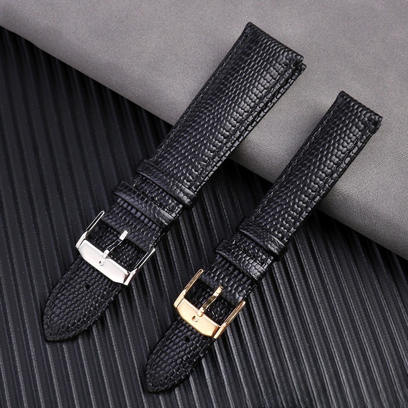 For Movado 0607122/606088 quality lizard Grain genuine leather watch strap 15 21