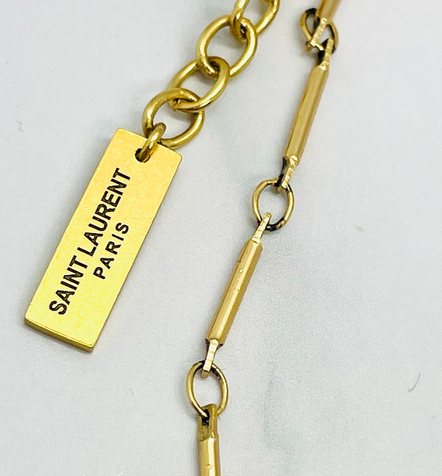 YSL YVES SAINT LAURENT Cherry Pendant Necklace – Pre owned / MF6225
