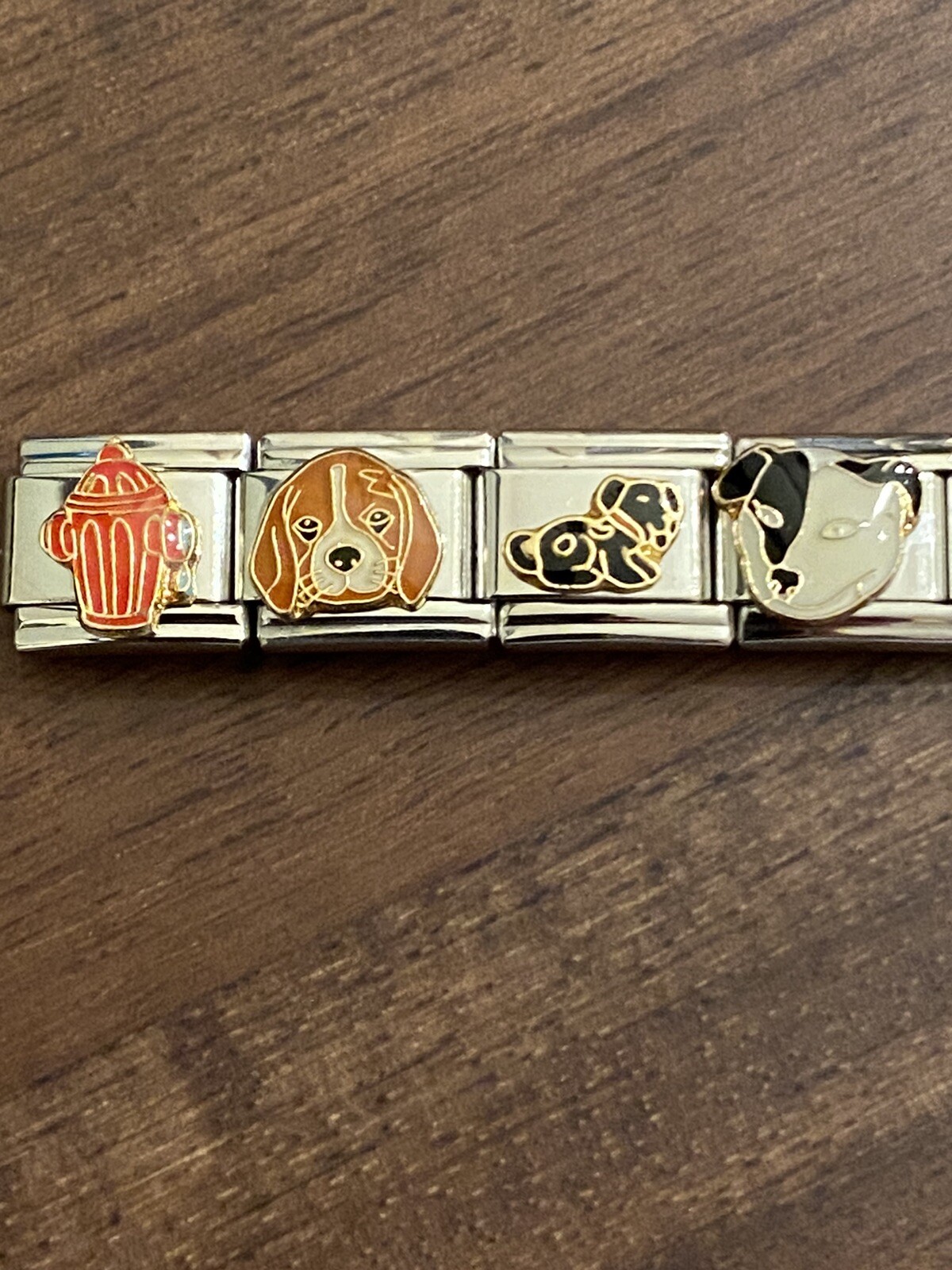 20 Charm Dog Lovers Bracelet Italian Charm New