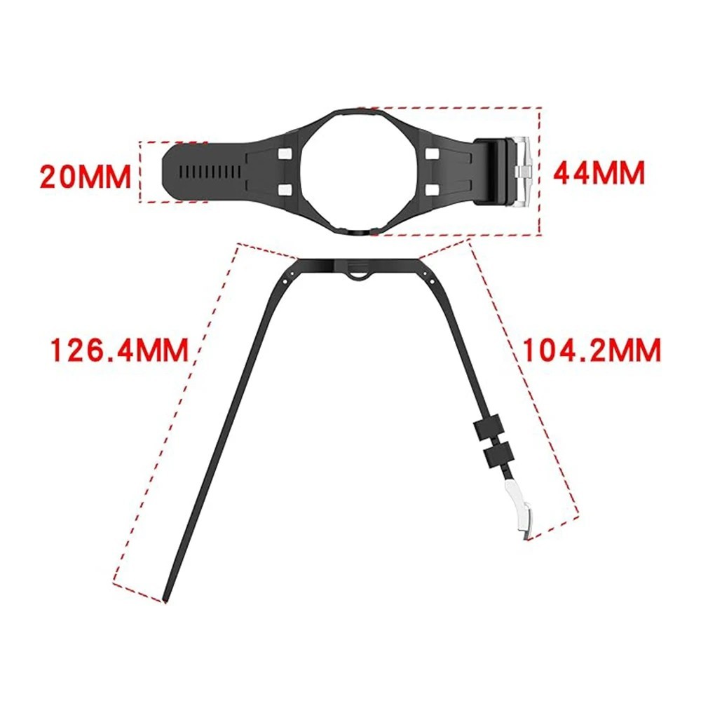 Strap For Swatch x AP Royal POP Silicone Watch Case, Changer To Wristwatch