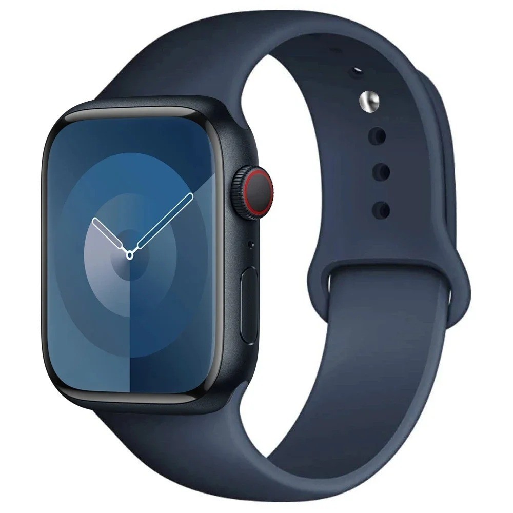For Apple Watch Silicone Band Strap Series SE 1 2 3 4 5 6 7 Sports 38/40/42/44mm