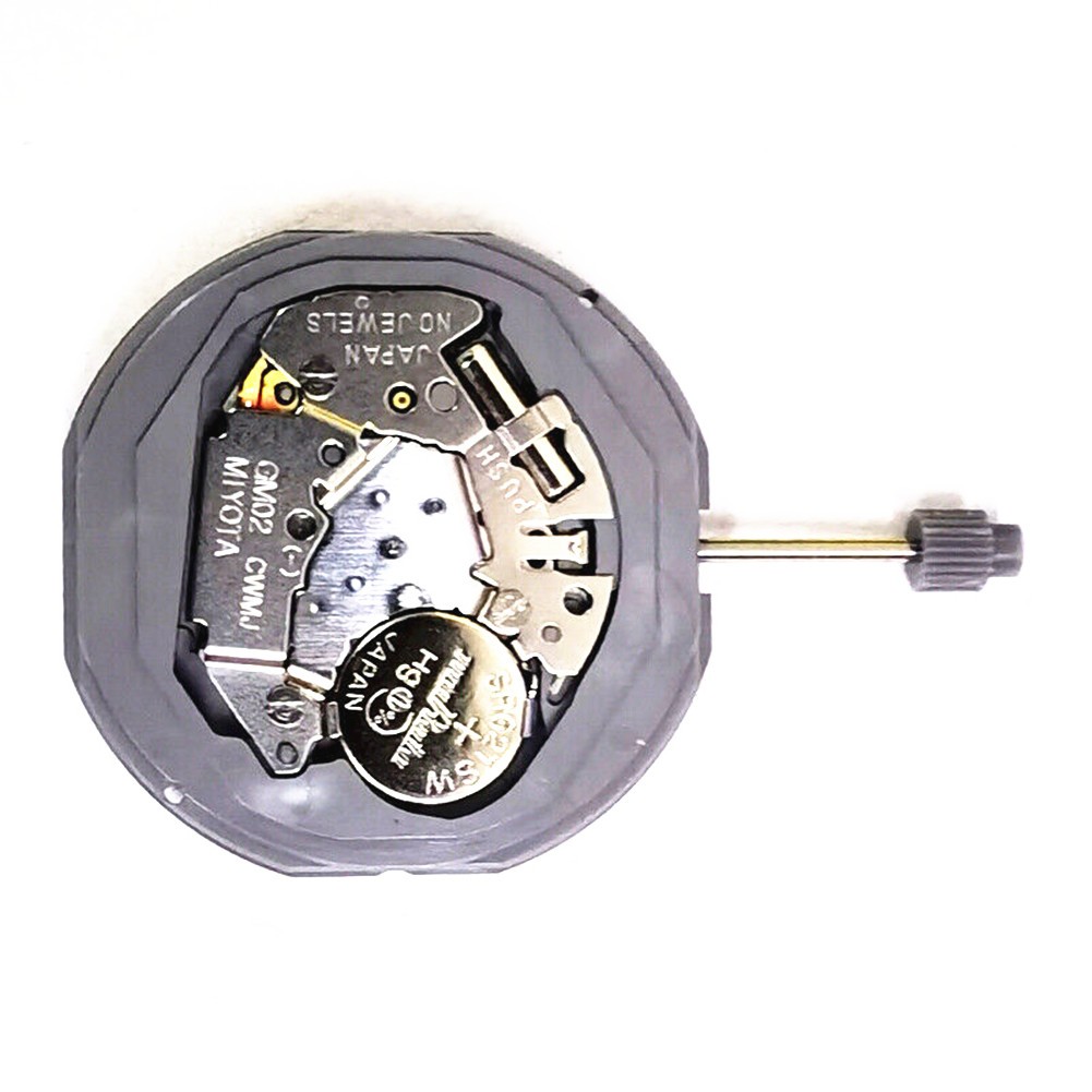 Quartz Watch Movement Sliver 3 Hands Replacement For MIYOTA GM02 GM00 Watch N