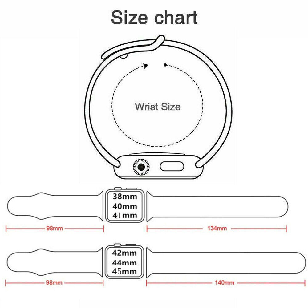 Woven Nylon Band For Apple Watch Sport Loop iWatch Series 9 8 7 6 5 4 3 38-49mm