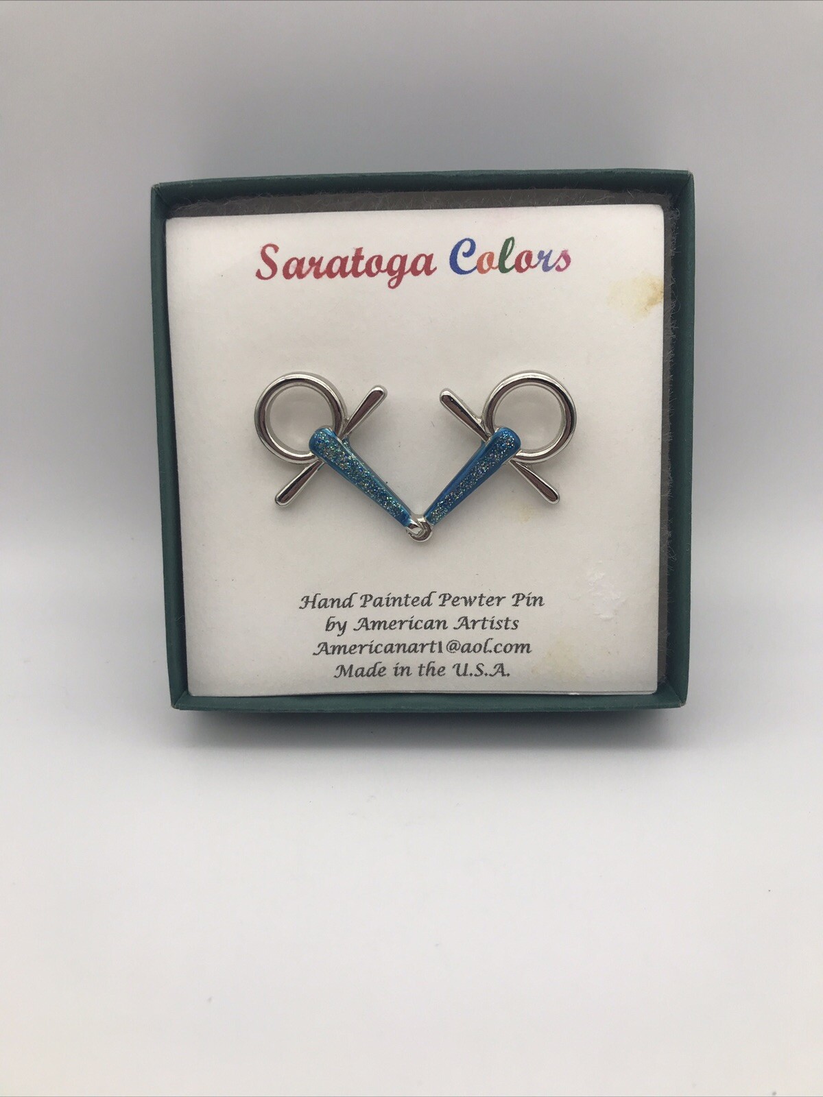 Pride LGBT Double Female Symbol Brooch Pin Lesbian NEW Made in USA