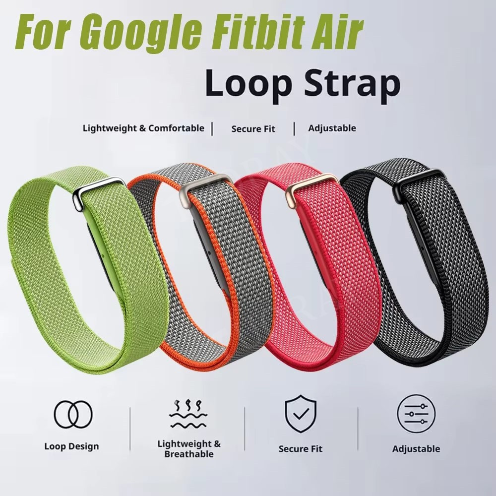 Replacement Band For Google Fitbit Air 2026 Nylon Adjustable Sports Loop Strap