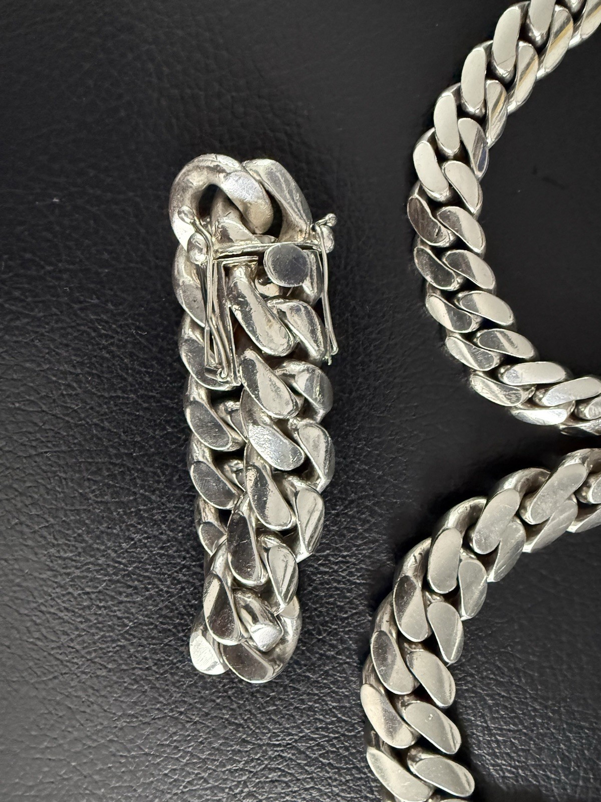 925 sterling silver miami cuban link chain