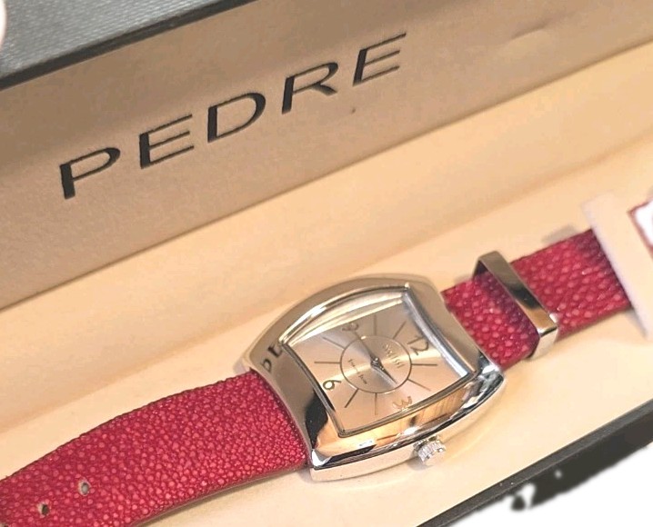 NEW NOS Pedre Women’s STERLING SILVER WATCH IN BOX FREE SHIPPING IN THE USA!