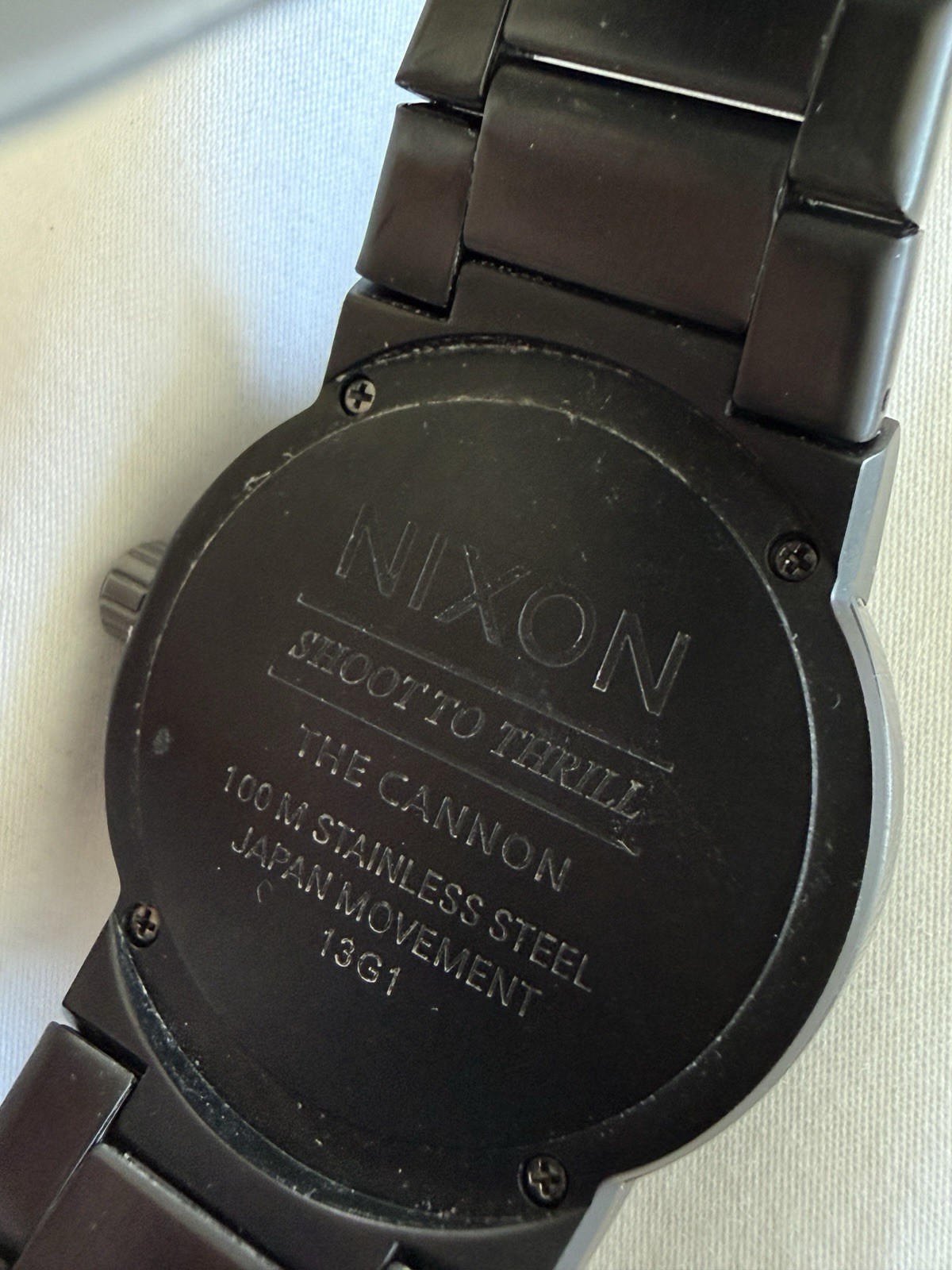 Nixon Cannon Shoot To Thrill A160001-00 Wrist Watch for Men