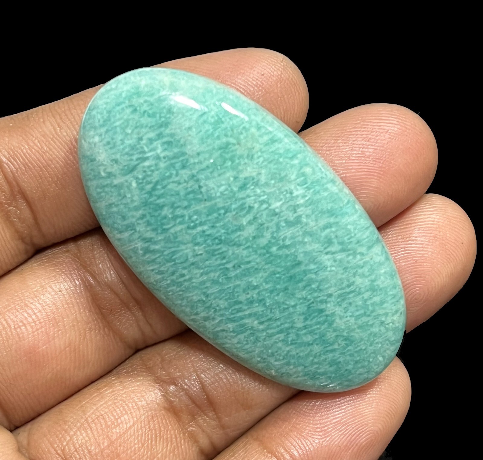 83 Cts Natural Amazonite Polished Stones Amazonite Cabochon Handmade Gemstone