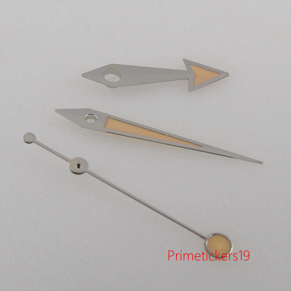 32mm Black/Blue/Green Watch Dial Hands Set Date Fit NH35 NH36 Automatic Movement