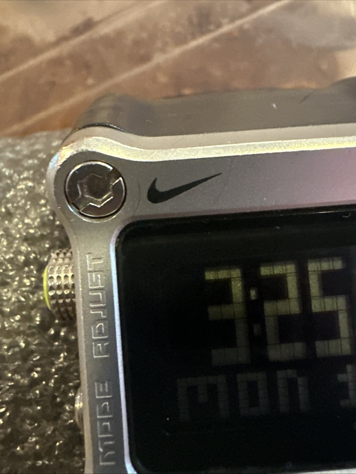 Pré-Owned In Very Good Conditions Nike ‘HAMMER’ WC0021 Black Chrono Alarm Watch
