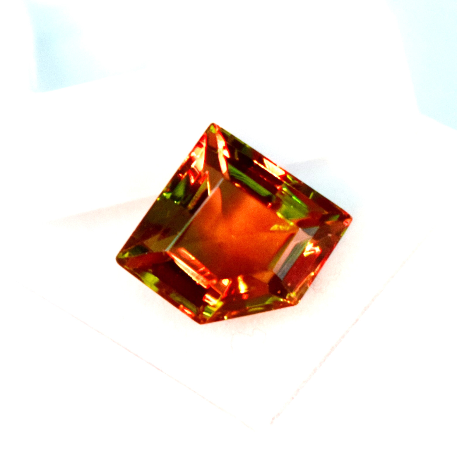 8 CT Color Changing Natural Alexandrite Certified Fancy Cut Loose Gemstone