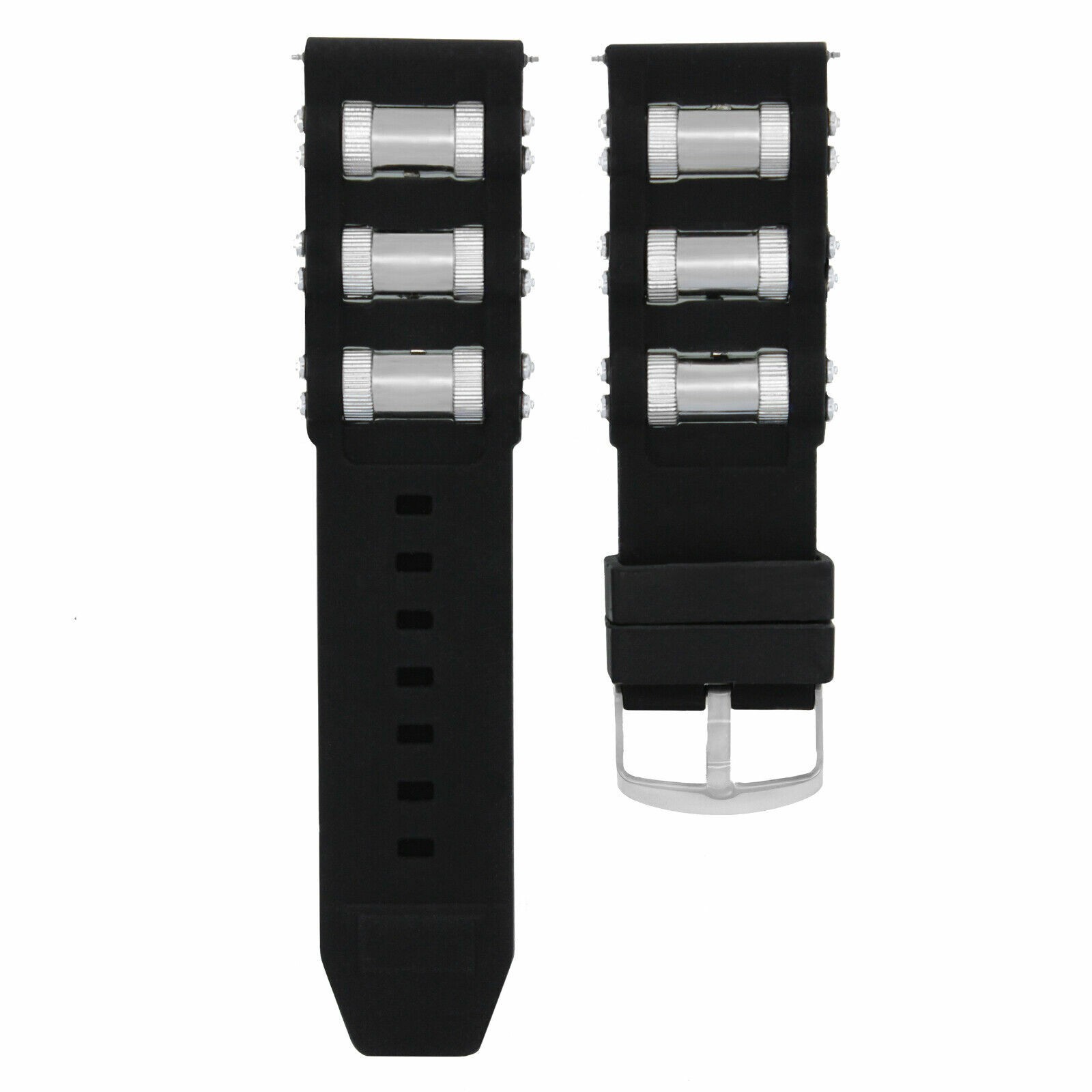 26MM SILICONE RUBBER DIVER WATCH BAND STRAP FOR INVICTA EXCURSION 18202