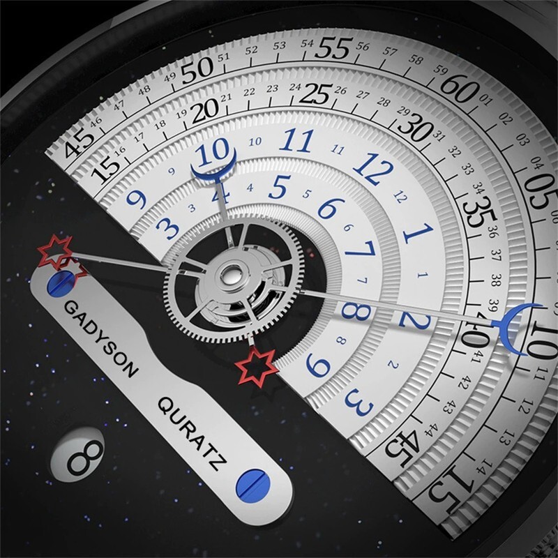 GADYSON Men’s Unusual Creativity Fashionable Luxury Wrist Watch Water-Resistant
