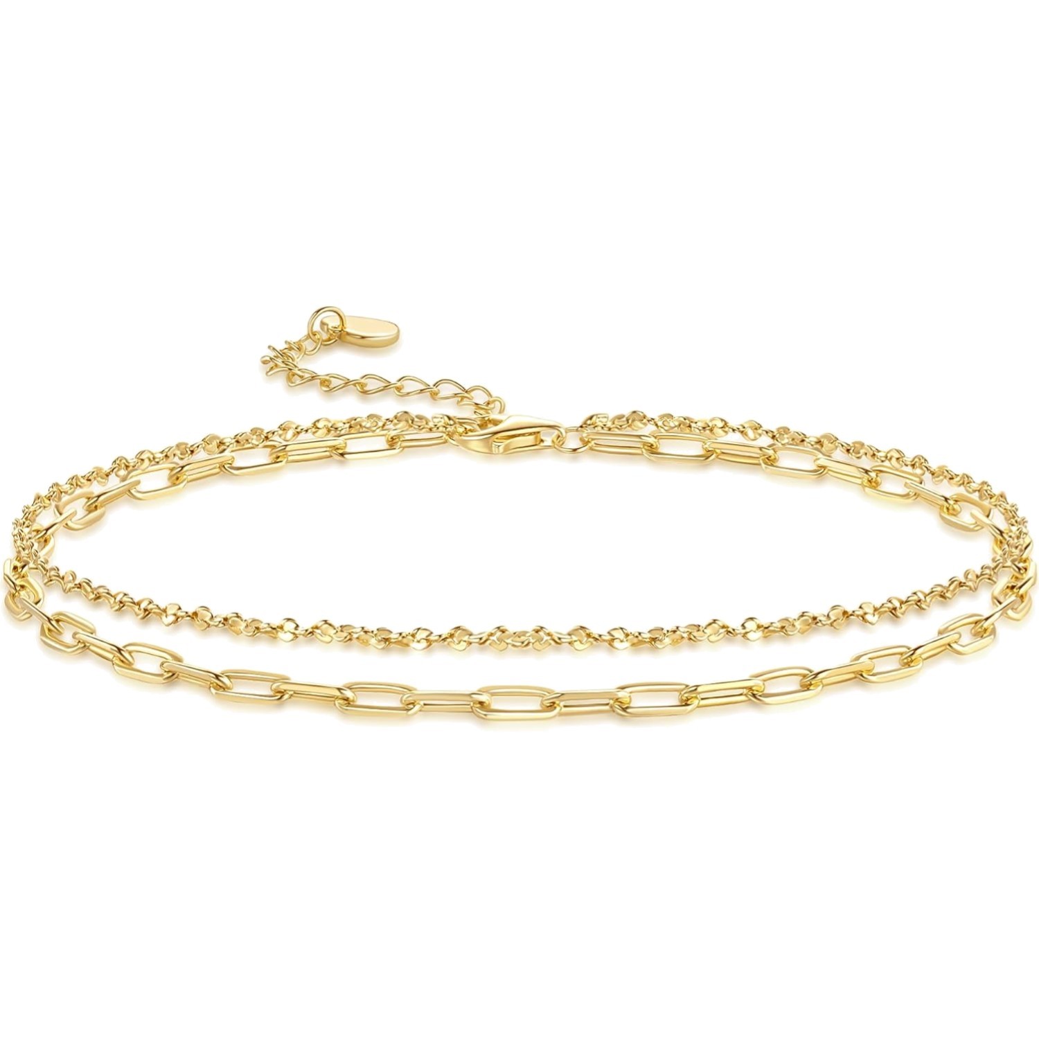 Divas Mode 14K Gold Anklet For Women Gold Ankle Bracelet