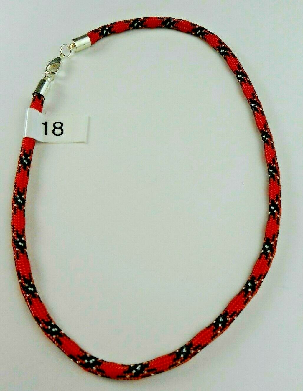 Braided Choker Necklaces Bracelets Anklets Silver Lobster Clasp Paracord 4mm USA