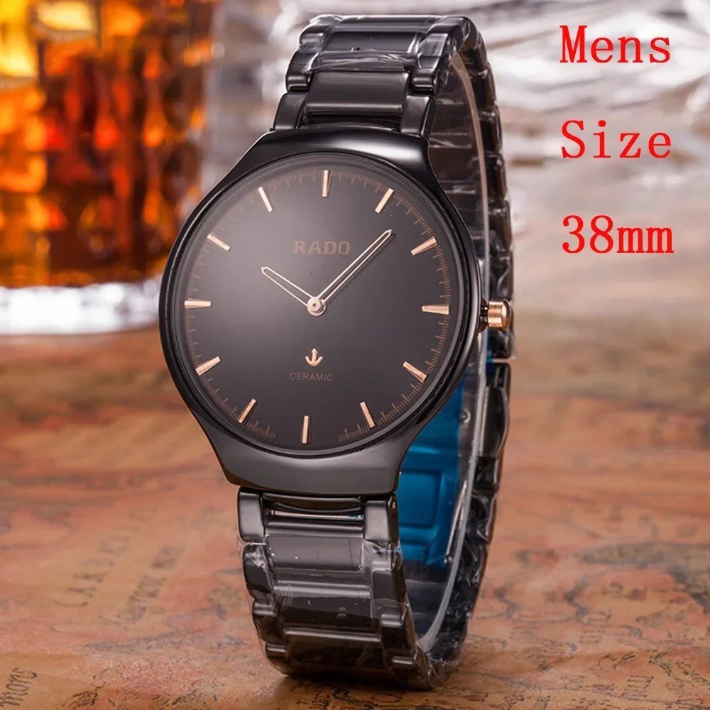 Top Rado Original Brand Watches For Mens Luxury Ceramic Surprise Birthday Gift