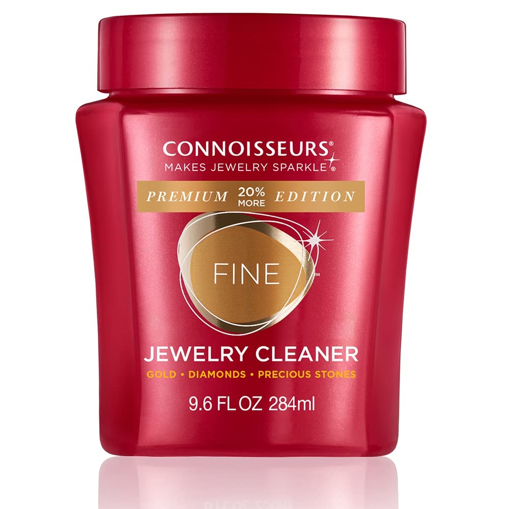 CONNOISSEURS – Fine Jewelry Cleaner Solution – 9.6 fl oz