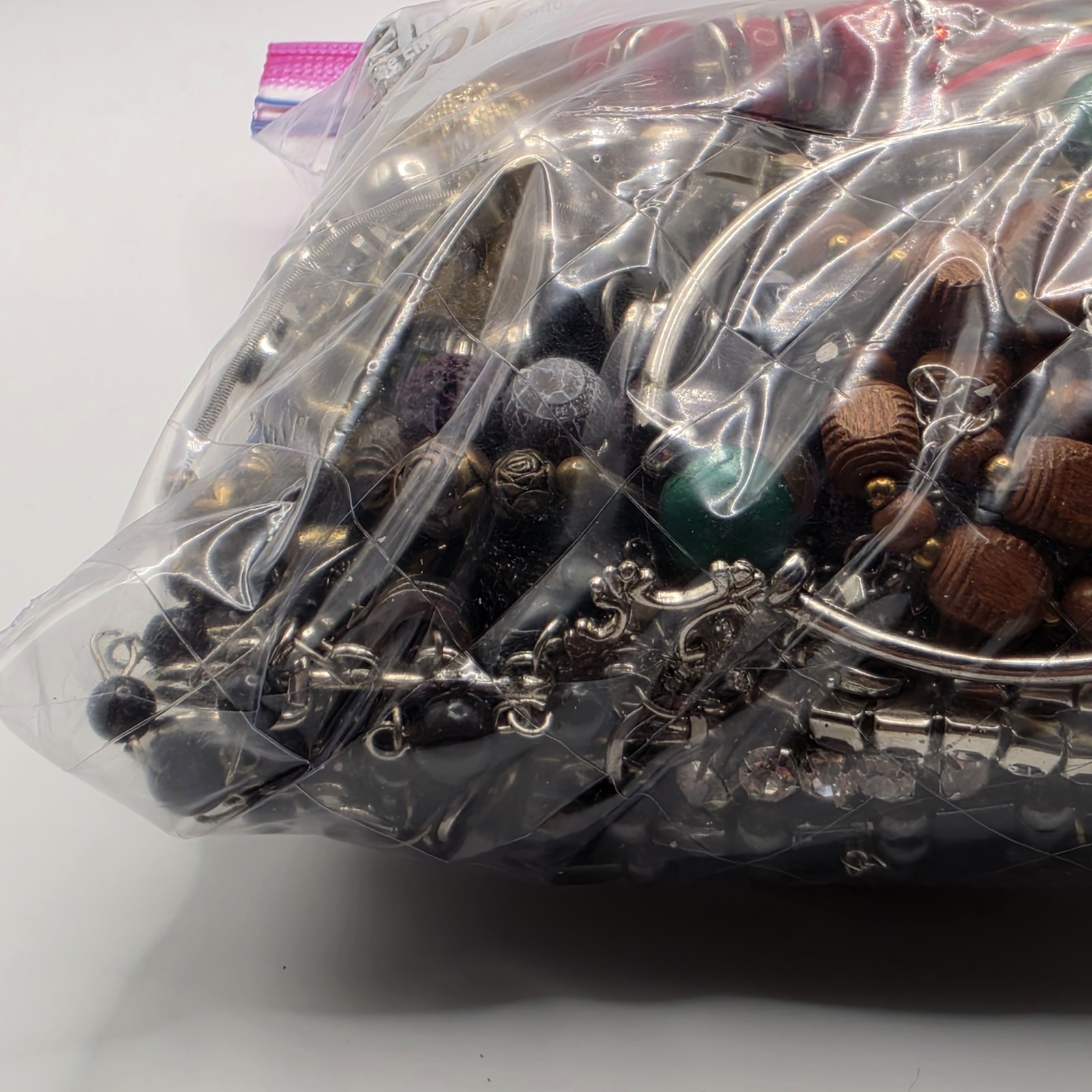 Bag Old Unsearched Jewelry Lot Vintage Estate Find Junk Drawer Aprox 4lbs