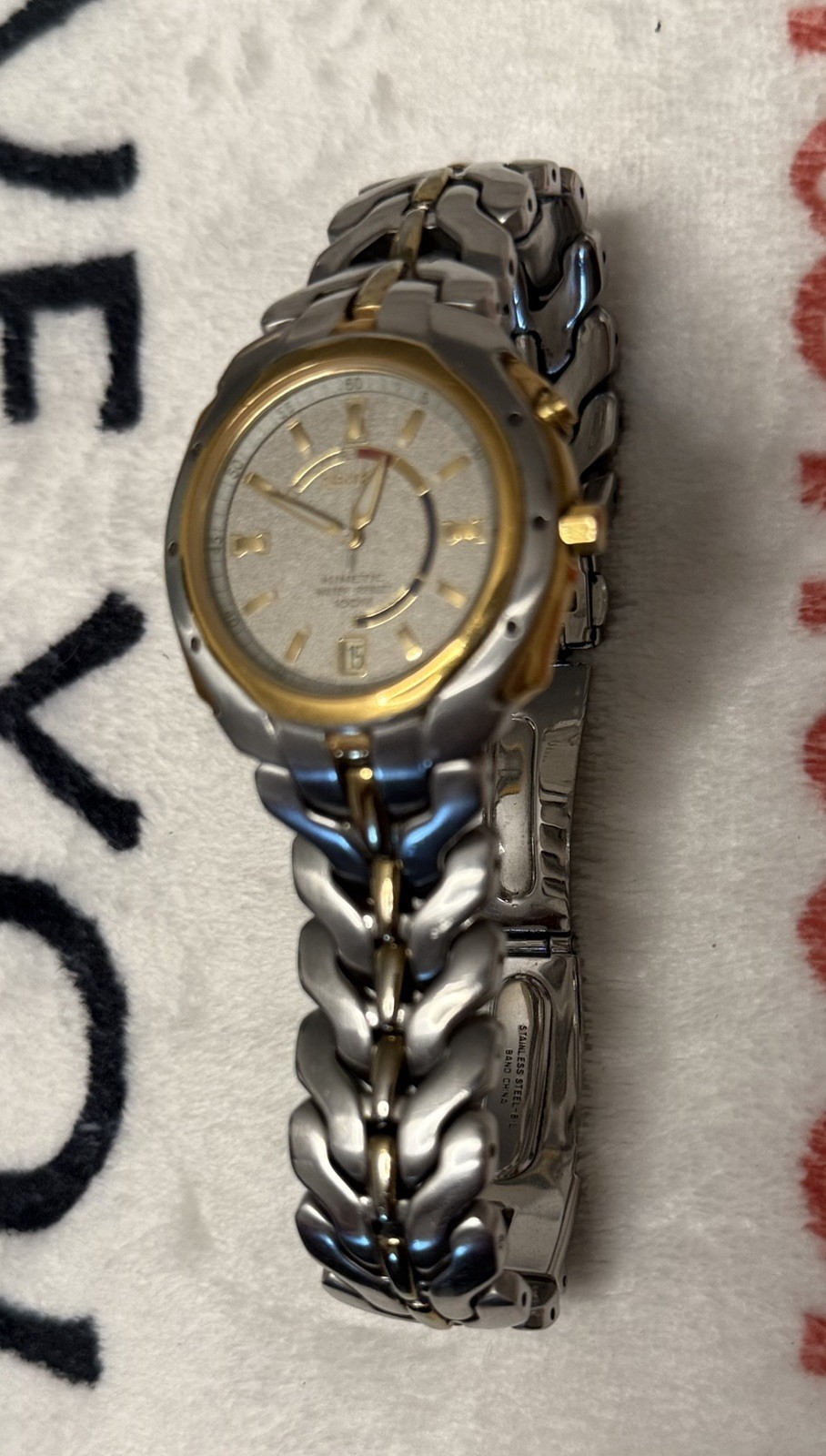 Vintage Seiko Kinetic 5M42-0L89 Men’s Watch Date