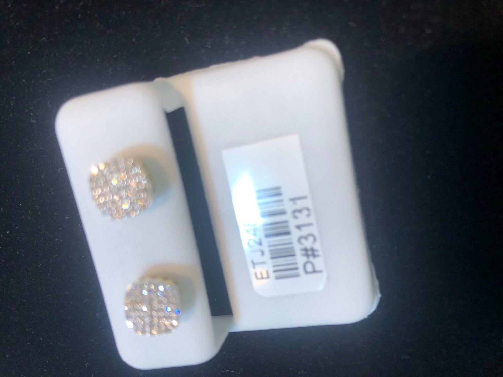 10kt gold diamond stud earrings,real natural diamonds