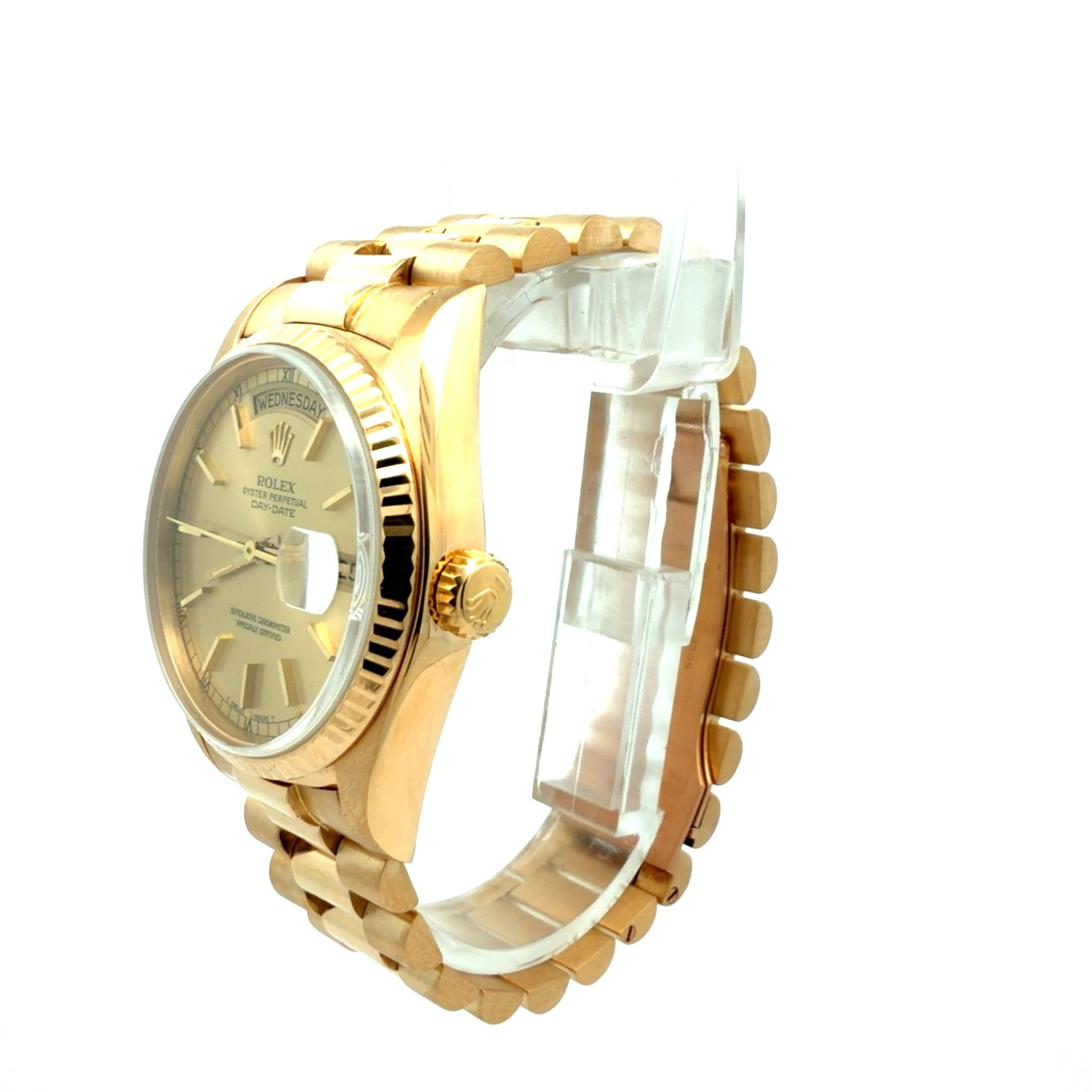 Rolex 18ct Yellow Gold Day Date Watch reference 18038