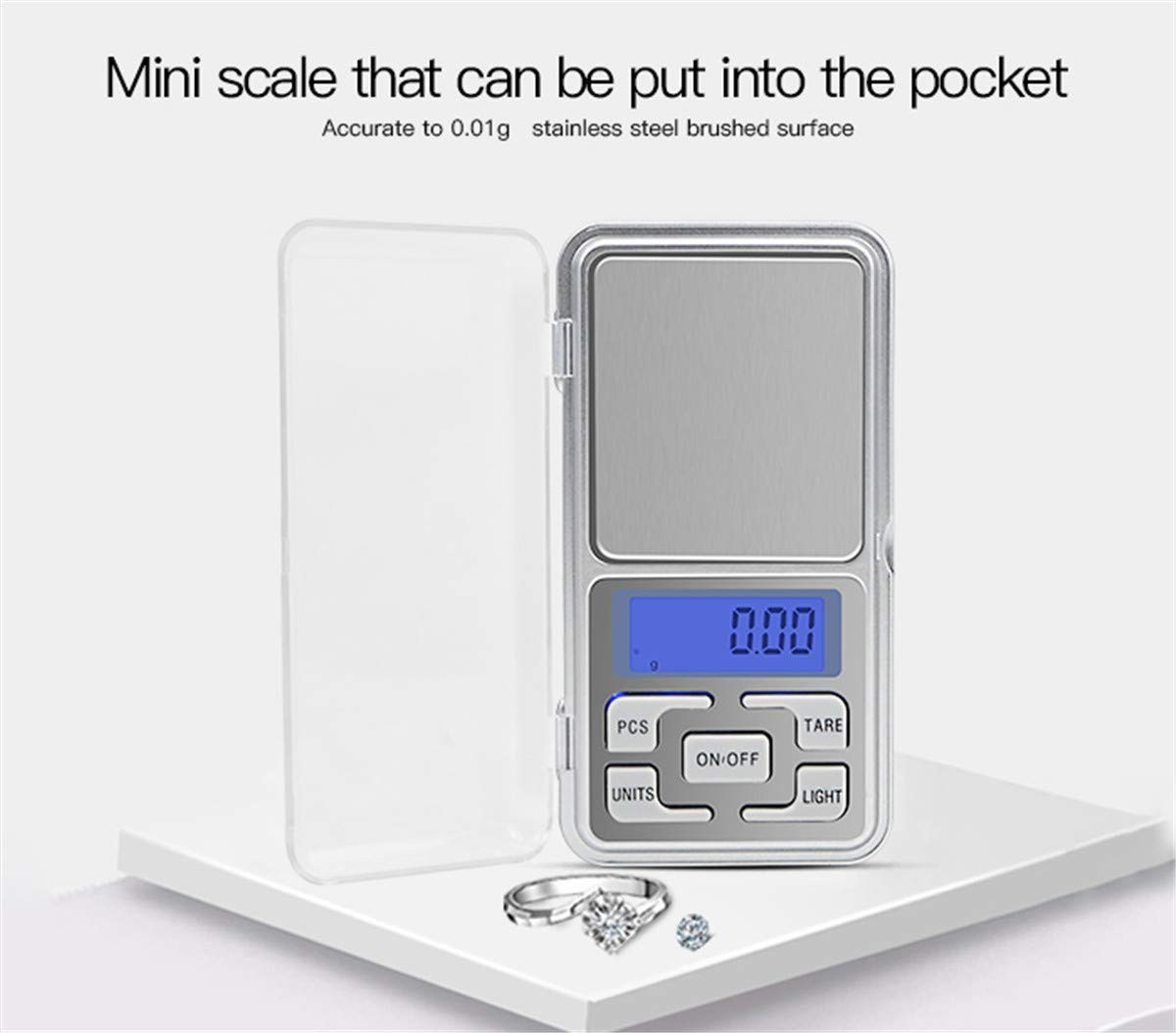 High Precision Jewelry Scales 500G-0.1G for Gold Diamond Jewelry Weight Balance