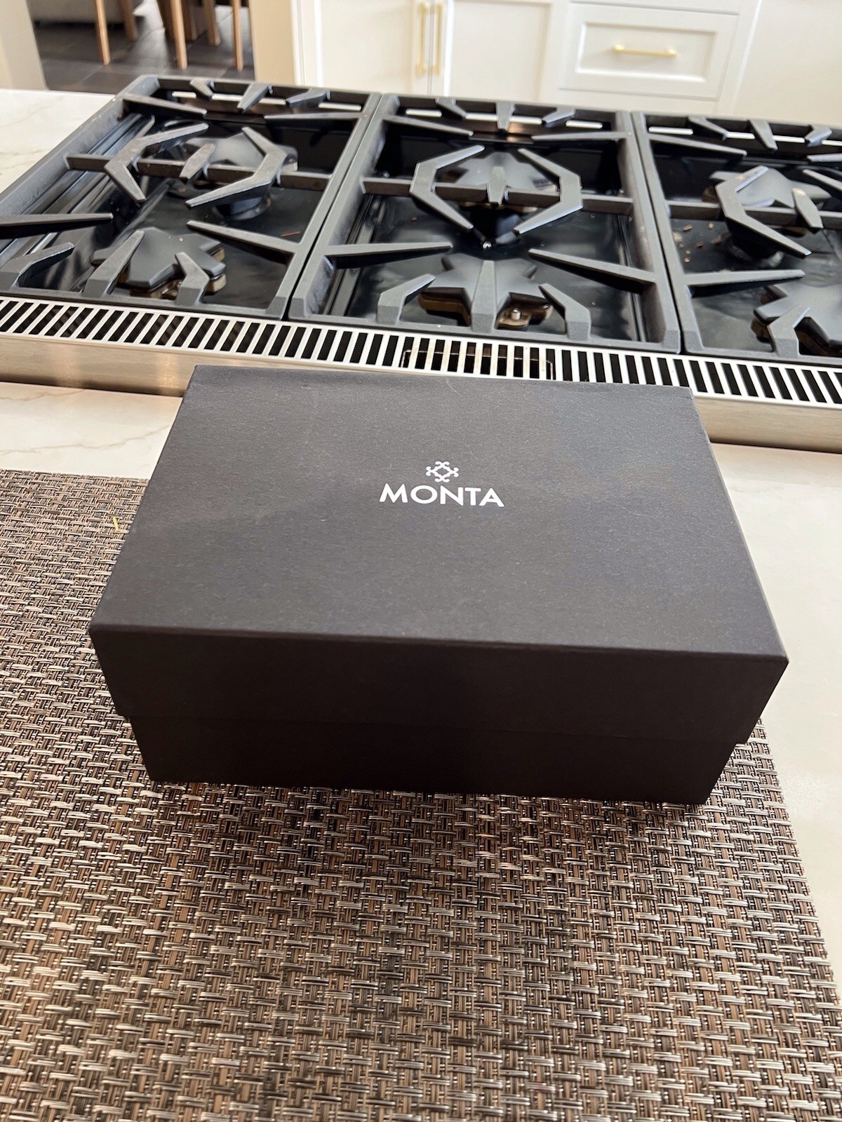 Monta Skyquest Black Dial M-23 GMT Automatic Aluminum Bezel Stainless Watch