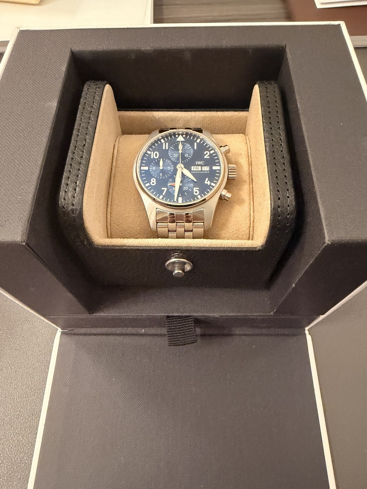 IWC Pilot’s Watch Chronograph IW388102 41mm Box Papers Extra Straps