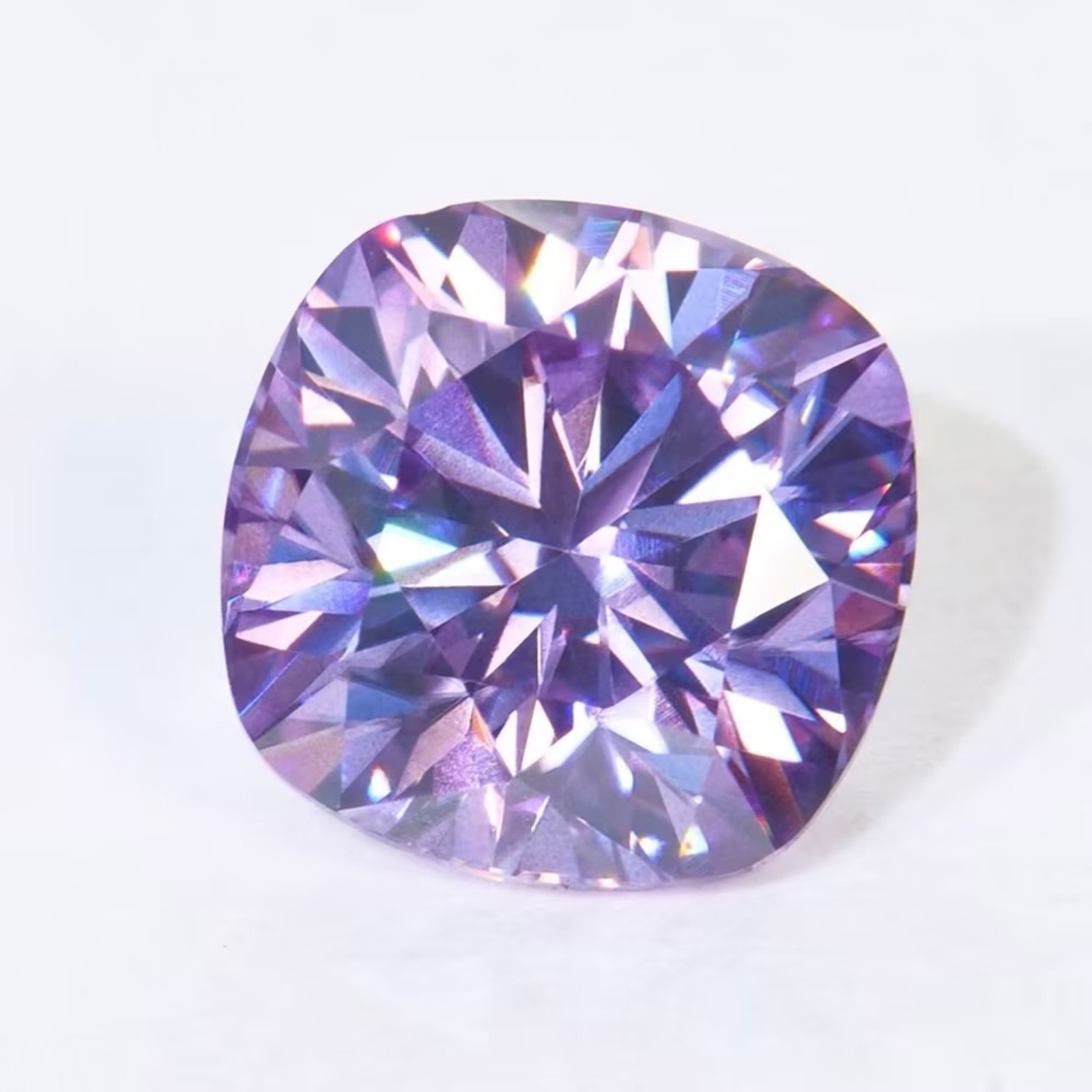 0.5-3ct Eight Colors Cushion Cut Moissanite Loose For Ring Pendant inlay GRA